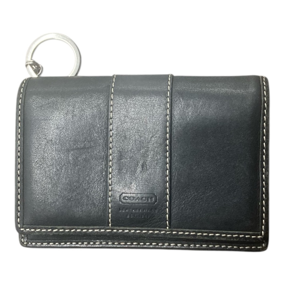 Coach Black Leather wallet - Picture 2 of 9